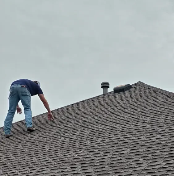 StormVets team providing a free roof inspection in McKinney, TX